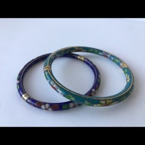 Vintage Cloisonné Braclets